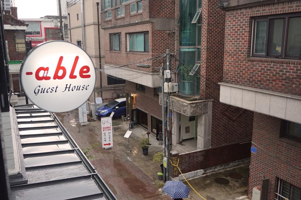 Able Guesthouse Hongdae 2 Сеул Экстерьер фото